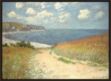 Picture of Chemin dans les bles a Pourville by Claude Monet